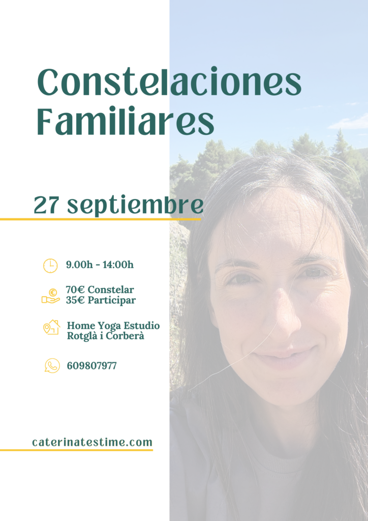 Taller Constelaciones familiares 27 septiembre